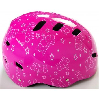 VOLARE - Prilba na Bicykel a Skate, Pink Queen 55-57 cm