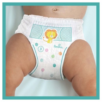 PAMPERS PAMPERS Pants 6 Active Baby Dry 132 ks (15+ kg) MESAČNÁ ZÁSOBA - plienkové nohavičky