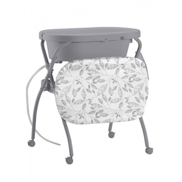 PETITEMARS PETITE&MARS Prebaľovací pult s vaničkou Spa 3v1 Grey