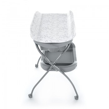 PETITEMARS PETITE&MARS Prebaľovací pult s vaničkou Spa 3v1 Grey