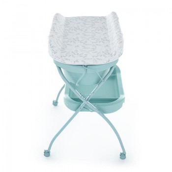 PETITEMARS PETITE&MARS Prebaľovací pult s vaničkou Spa 3v1 Mint