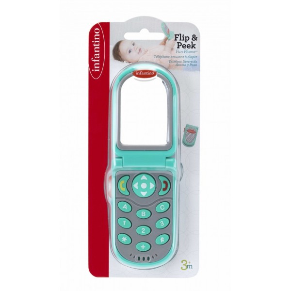 Infantino Flip & Peek hračka - mobilný telefón