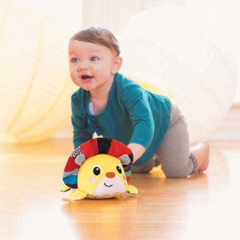 Infantino Mover & Shaker vibrujúca a hracia hračka - lev