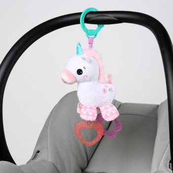 BRIGHT STARTS Hračka aktívna na C krúžku Sparkle & Shine jednorožec 0m+