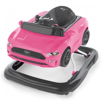 BRIGHT STARTS Chodítko 3v1 Ford Mustang Pink 6 m+, do 12 kg