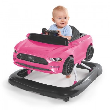 BRIGHT STARTS Chodítko 3v1 Ford Mustang Pink 6 m+, do 12 kg