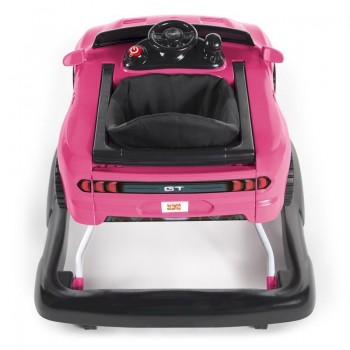 BRIGHT STARTS Chodítko 3v1 Ford Mustang Pink 6 m+, do 12 kg