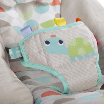 BRIGHT STARTS Lehátko vibrujúce s melódiou Happy Safari 0 m+, do 9 kg, 2019