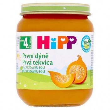 HiPP BIO Prvá tekvica (125 g) - zeleninový príkrm