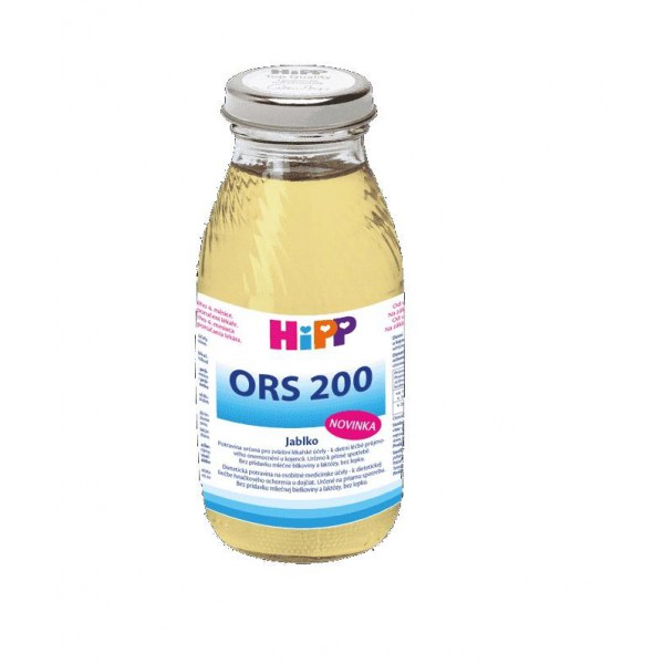 HiPP Výživa rehydratačná ORS 200 jablko 200ml