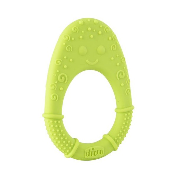 CHICCO Hryzačka silikónová Super Soft Avokádo 2m+