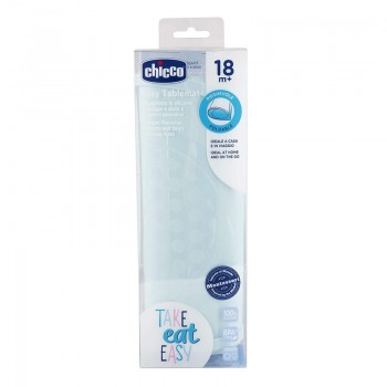 CHICCO Prestieranie silikónové, modrozelená 18m+