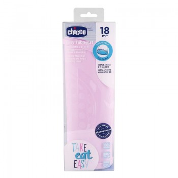 CHICCO Prestieranie silikónové, ružová 18m+
