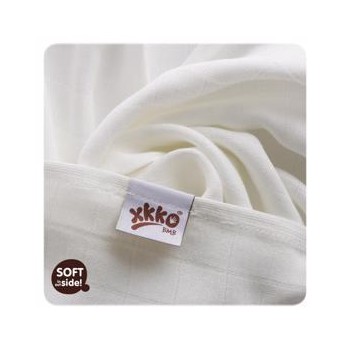 KIKKO Plienky bambusové Natural 70x70 (3 ks)