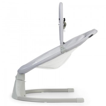 KINDERKRAFT Lehátko pohupujúce s melódiou 2v1 Luli grey, do 9 kg