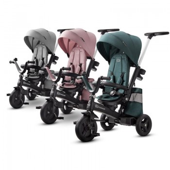 KINDERKRAFT Trojkolka Easytwist Platinum Grey, Premium
