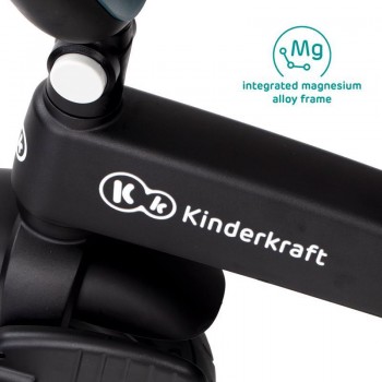 KINDERKRAFT Trojkolka Easytwist Platinum Grey, Premium