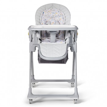 KINDERKRAFT Stolička jedálenská Lastree Grey, Premium