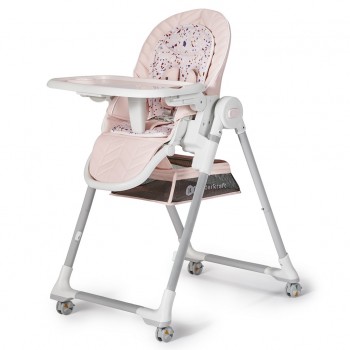 KINDERKRAFT Stolička jedálenská Lastree Pink, Premium