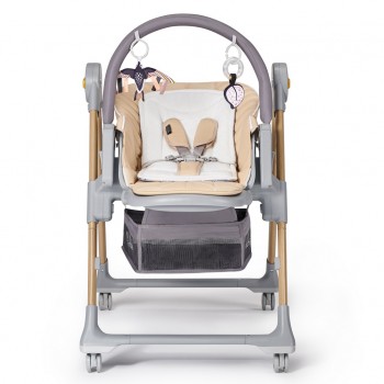 KINDERKRAFT Stolička jedálenská Lastree Wood, Premium