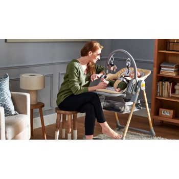 KINDERKRAFT Stolička jedálenská Lastree Wood, Premium