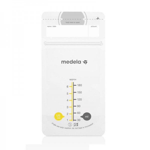 MEDELA Sáčky na skladovanie materského mlieka 180 ml, 25 ks