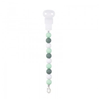 NATTOU Klip silikónový mint-white bez BPA