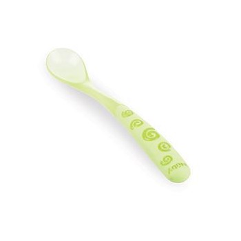 NUBY Lyžička s dlhou rukoväťou, 6 m+ (3 ks)