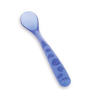 NUBY Lyžička s dlhou rukoväťou, 6 m+ (3 ks)