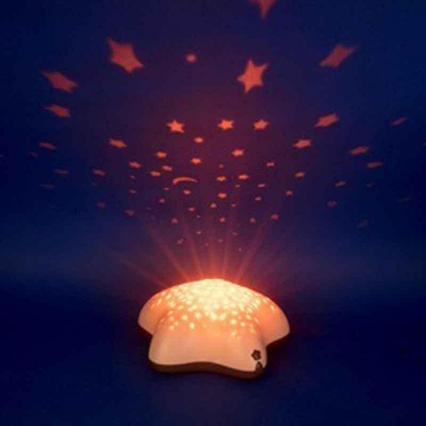 PABOBO Magický hviezdny projektor nočnej oblohy s melódiou na batérie - Star Pink PABOBO Magický hviezdny projektor nočnej oblohy s melódiou na batérie - Star Pink