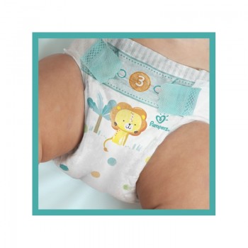 PAMPERS Active Baby Plienky jednorazové 4 (9-14 kg) 180 ks - MESAČNÁ ZÁSOBA