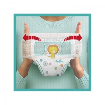 PAMPERS Pants Nohavičky plienkové jednorazové 3 (6-11 kg) 62 ks - JUMBO PACK