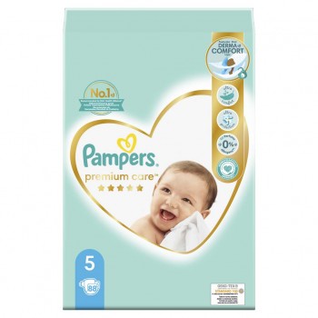 PAMPERS Premium Care Plienky jednorazové 5 (11-16 kg) 88 ks - MEGA PACK