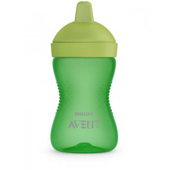 Philips AVENT Hrnček 300 ml Grippy s tvrdým náustkom chlapec