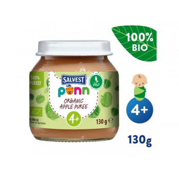 SALVEST Põnn BIO Jablko 100% 130 g