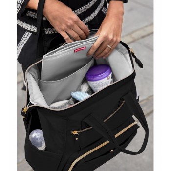 SKIP HOP Taška prebaľovacia/batoh Mainframe Black