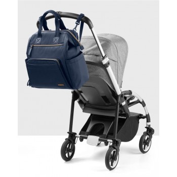 SKIP HOP Taška prebaľovacia/batoh Mainframe Midnight Navy
