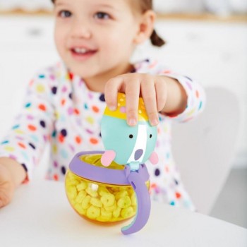 SKIP HOP Zoo Nádoba na sušienky Jednorožec 12m+