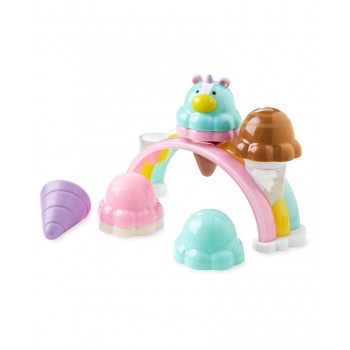 SKIP HOP Zoo Súprava zmrzlinová stohovacia s meniacimi sa farbami Sweet Scoops 2r+