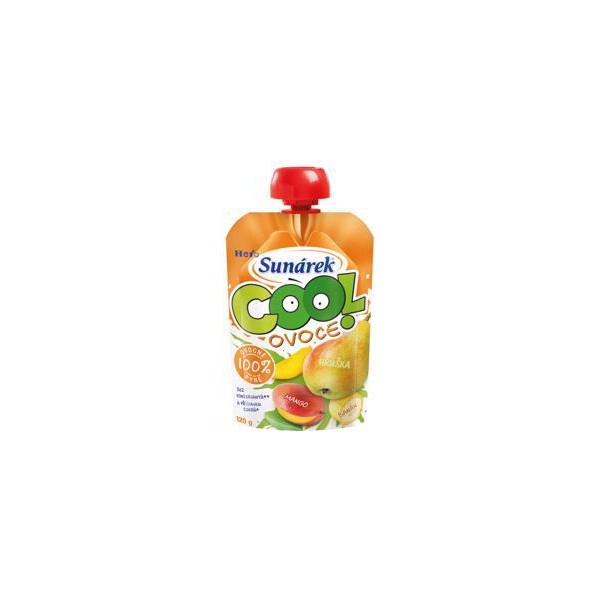 SUNAR Kapsička Cool ovocie hruška, mango, banán 120 g