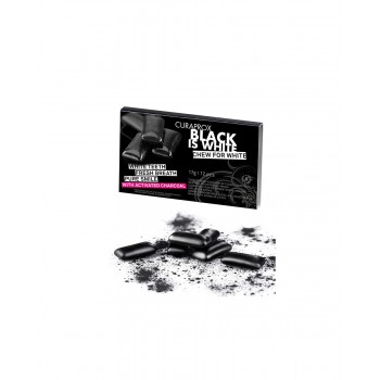 Žuvačky Black Is White