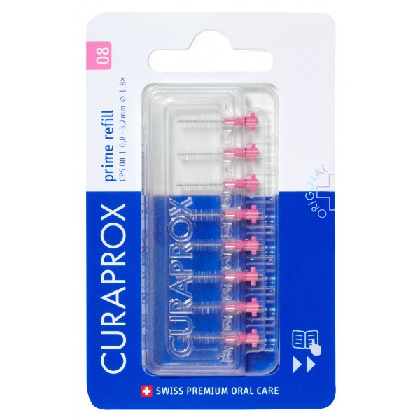 Medzizubné kefky CPS 08 prime, 8 ks