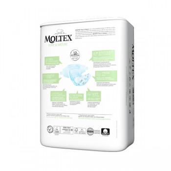 MOLTEX Pure&Nature Plienky jednorazové 5 Junior (11-25 kg) 25 ks