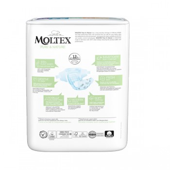 MOLTEX Pure&Nature Plienky jednorazové 5 Junior (11-25 kg) 25 ks