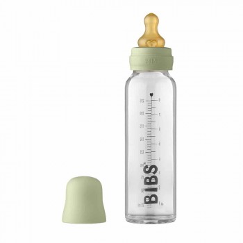 BIBS Baby Bottle sklenená fľaša 225ml Dusky Lilac