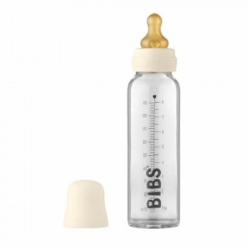 BIBS Baby Bottle sklenená fľaša 225ml Dusky Lilac