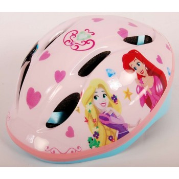 VOLARE - Cyklistická prilba Disney Princess - biela ružová - 52-56 cm