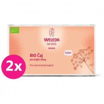 2x WELEDA Čaj pre podporu dojčenia 20x2g (40 g)