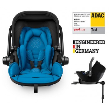 KIDDY Autosedačka Evoluna i-size 2 + Isofix základňa 40-83cm Sky Blue BZP