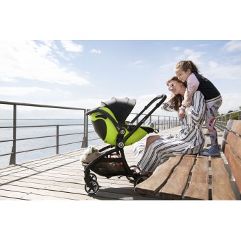 KIDDY Autosedačka Evoluna i-size 2 + Isofix základňa 40-83cm Sky Blue BZP